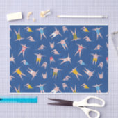 Papier Mousseline Motif des gens de natation (Artisanat)