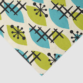 Papier Mousseline Motif des gouttes atomiques modernes du milieu du  (Détail)