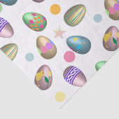 Papier Mousseline Motif des oeufs de Pâques (Détail)