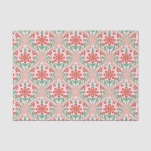 Papier Mousseline Motif des ornements de Noël festifs