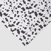Papier Mousseline Motif des points Dalmatine (Détail)
