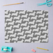 Papier Mousseline Motif des silhouettes de Pembroke Welsh Corgi (Artisanat)