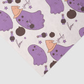 Papier Mousseline Motif d'Halloween Éffrayant (Détail)