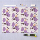 Papier Mousseline Motif d'Halloween Éffrayant (Artisanat)