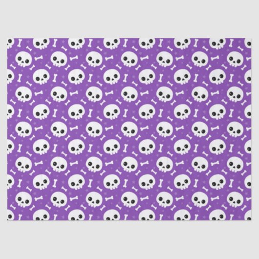 Papier Mousseline Motif d'Halloween mou (Recto)
