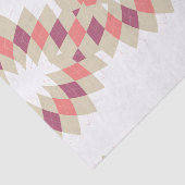 Papier Mousseline Motif Diamond Swirl (Détail)