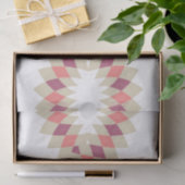 Papier Mousseline Motif Diamond Swirl (Cadeau)