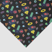 Papier Mousseline Motif d'icône de véhicule Batwheel™ (Détail)