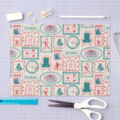 Papier Mousseline Motif d'icône Elf Holiday (Artisanat)