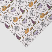 Papier Mousseline Motif d'illustrations d'Halloween (Détail)