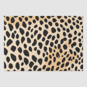Papier Mousseline Motif d'impression Cheetah