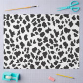 Papier Mousseline Motif d'impression de vache (Artisanat)