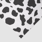 Papier Mousseline Motif d'impression de vache (Détail)