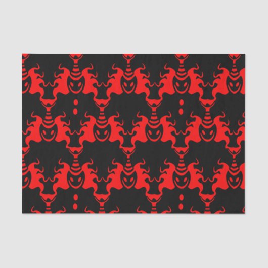 Papier Mousseline Motif d'interverrouillage du génie (Recto)