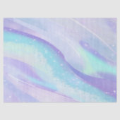 Papier Mousseline Motif d'onde océanique Iridescente ID1144 (Recto)