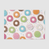 Papier Mousseline Motif Donuts (Recto)