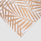 Papier Mousseline Motif d'or de feuille de palmier (Détail)