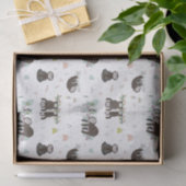 Papier Mousseline Motif doux somnolent de paresse (Cadeau)