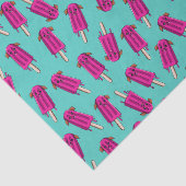 Papier Mousseline Motif drôle | Pupsicle de calembour de chien (Détail)