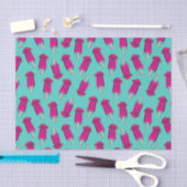 Papier Mousseline Motif drôle | Pupsicle de calembour de chien (Artisanat)