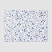 Papier Mousseline Motif du bouquet d'hiver (Recto)