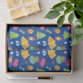 Papier Mousseline Motif du camp d'été (Cadeau)