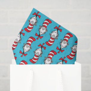 Papier Mousseline Motif du Chat dans le Chapeau