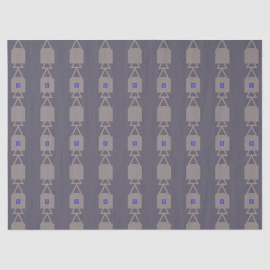 Papier Mousseline Motif du ciel de minuit (Recto)