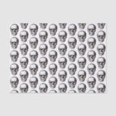 Papier Mousseline Motif du crâne d'Halloween (Recto)