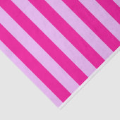 Papier Mousseline Motif en bande rose et magenta (Détail)