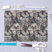 Papier Mousseline motif en carrelage de chouette cool (Artisanat)