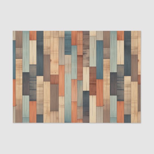 Papier Mousseline Motif en carrelage Faux Western (Recto)