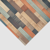 Papier Mousseline Motif en carrelage Faux Western (Détail)