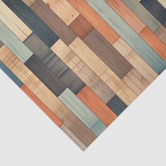 Papier Mousseline Motif en carrelage Faux Western (Détail)