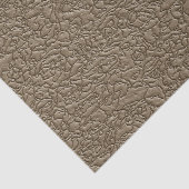 Papier Mousseline Motif en cuir Brown (Détail)