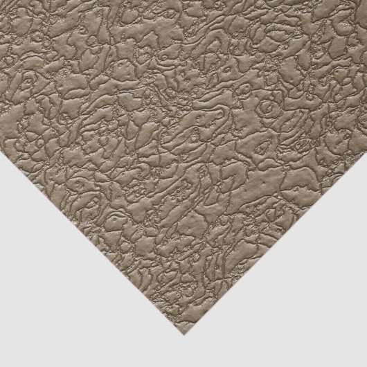 Papier Mousseline Motif en cuir Brown (Détail)