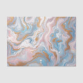 Papier Mousseline Motif en marbre blanc rose rose pâle (Recto)