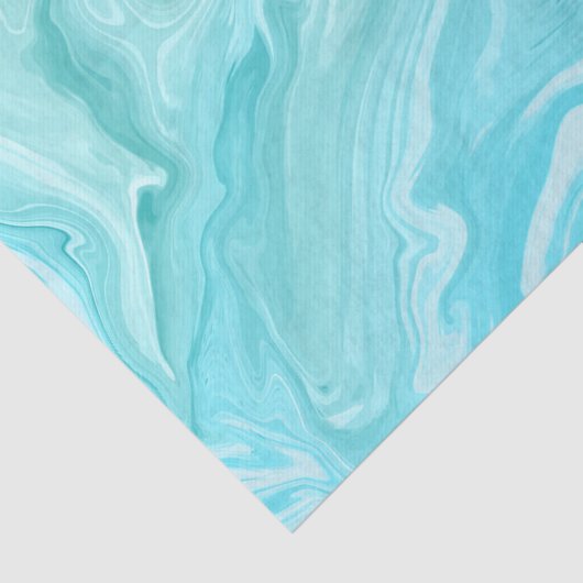 Papier Mousseline Motif en marbre bleu (Détail)