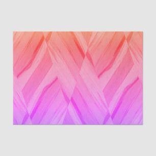 Papier Mousseline Motif en marbre corail et teintes roses complexe