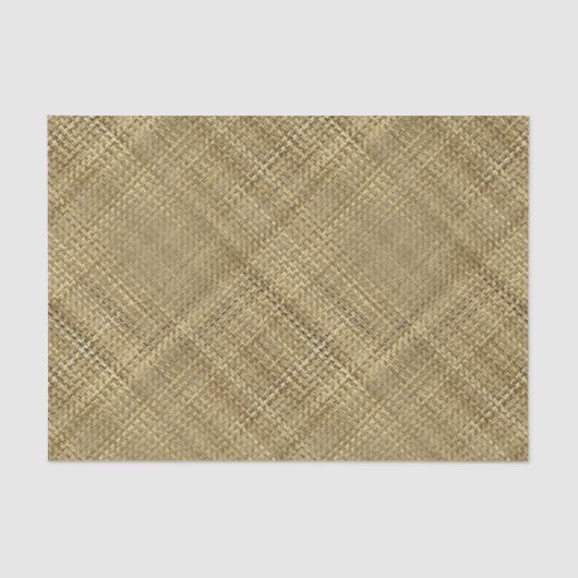 Papier Mousseline Motif en rotin de brasseur léger (Recto)