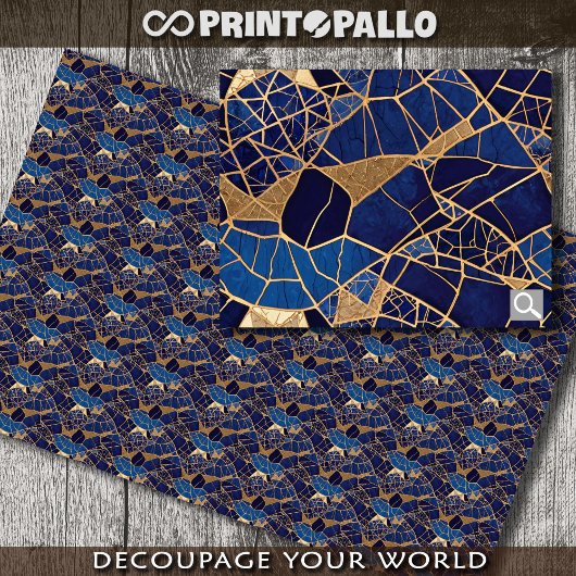 Papier Mousseline Motif en verre Kintsugi arrière - plan -