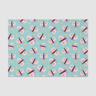 Papier Mousseline Motif Enfants Papillon Mignon