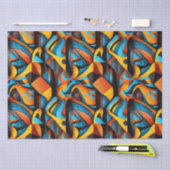 Papier Mousseline Motif ethnique, Conception ethnique, Ethique (Artisanat)