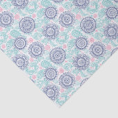 Papier Mousseline Motif ethnique de Paisley (Détail)