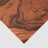 Papier Mousseline Motif faux noyer  (Détail)