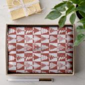 Papier Mousseline Motif Festive Red Christmas Tree (Cadeau)
