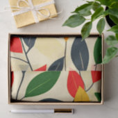 Papier Mousseline Motif feuille (Cadeau)