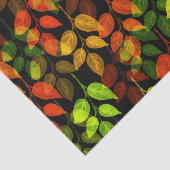 Papier Mousseline Motif feuille d'automne Abstrait (Détail)