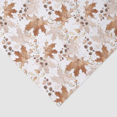 Papier Mousseline Motif Feuille de l'érable d'automne Thanksgiving (Détail)