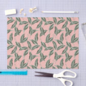 Papier Mousseline Motif Feuille du jardin tropical (Artisanat)